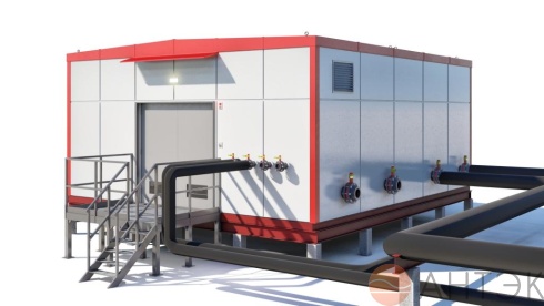 Здание насосной станции (станция очистки воды)