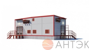 МК-Р. Здание реакторной