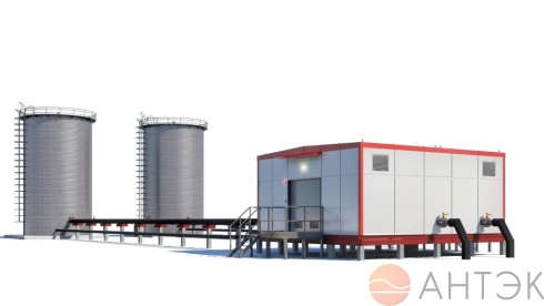 Здание насосной станции (станция очистки воды)